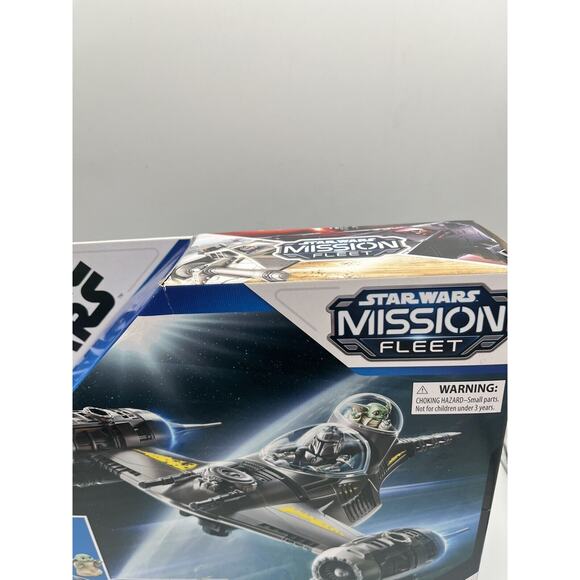 Star Wars Mission Fleet -Mando's N1 Starfighter The Mandalorian & Grogu, New - Picture 5 of 11